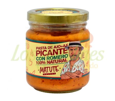 PASTA DE AJI PICANTE CON ROMERO MATUTE 200G