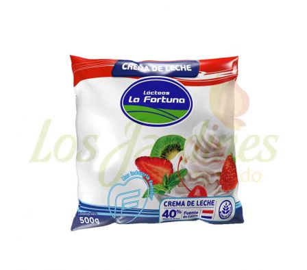 CREMA DE LECHE LA FORTUNA SACHET 500 ML