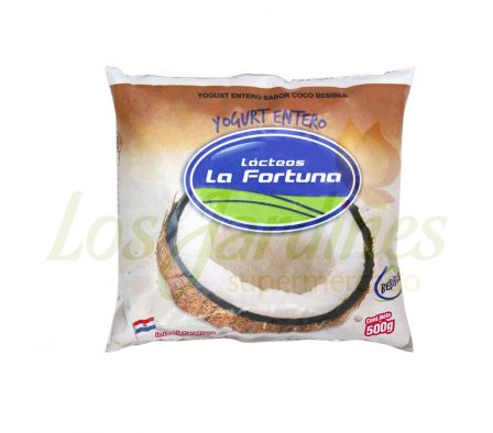 YOGHURT ENTERO LA FORTUNA BEBIBLE COCO SACHET 500M