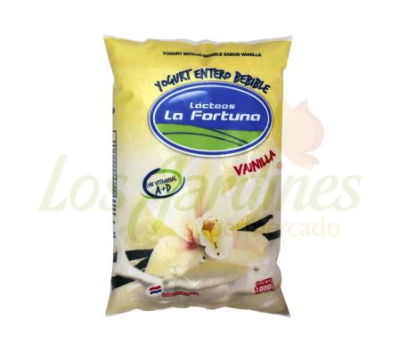 YOGHURT ENTERO LA FORTUNA BEBIBLE VAINILLA 1 LT
