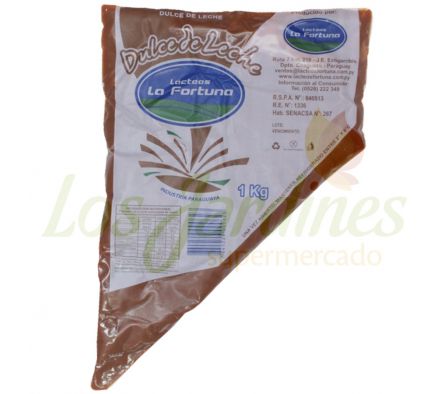 DULCE DE LECHE LA FORTUNA SACHET 1 KG