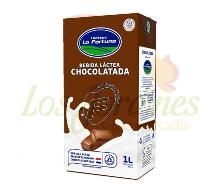 BEBIDA LACTEA CHOCOLATADA LA FORTUNA UAT 1LT