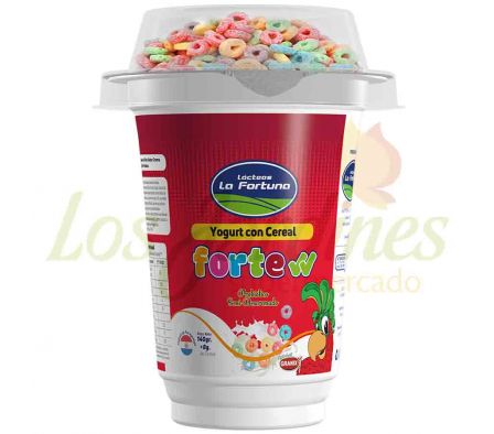 YOGHURT FORTE LA FORTUNA CON CEREAL 140 G
