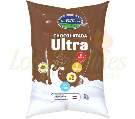 BEBIDA LACTEA CHOCOLATADA LA FORTUNA ULTRA 1L