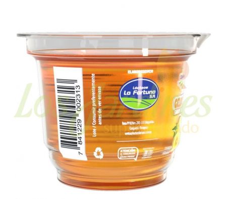 POSTRE DE GELATINA SABOR NARANJA 120 GR