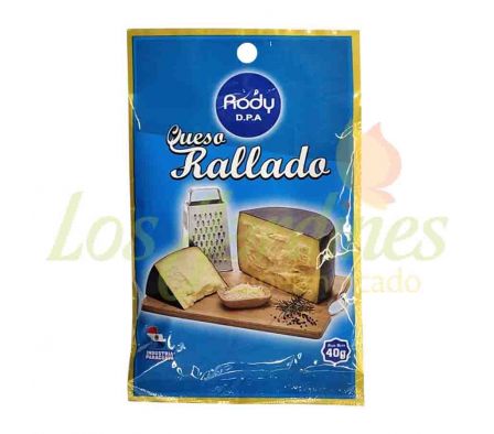 QUESO RALLADO RODY X 40 GR