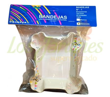 BANDEJA GERMANY N°1 CON DISEÑO 25U