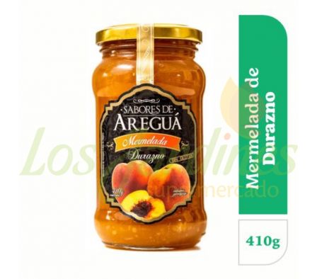 MERMELADA SABORES DE AREGUA DURAZNO 440G