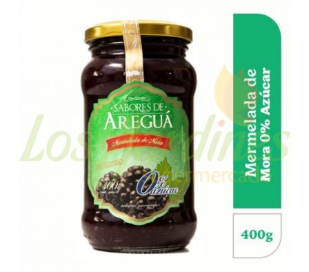 MERMELADA SABORES DE AREGUA MORA CERO AZUCAR 400