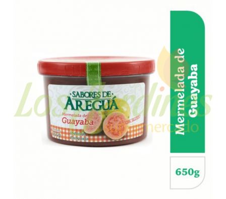 MERMELADA SABORES DE AREGUA GUAYABA 650G