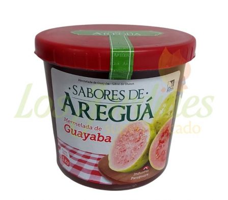 MERMELADA DE GUAYABA SABORES DE AREGUA 1K
