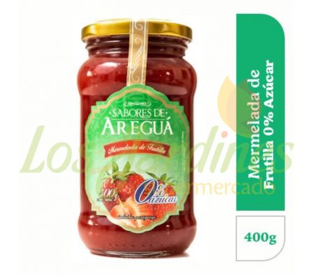 MERMELADA SABORES DE AREGUA O AZUCAR FRUTILLA 40