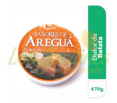 DULCE DE BATATA SABORES DE AREGUA 500G