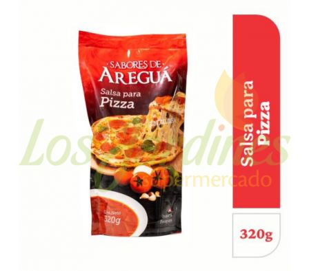 SALSA PIZZA SABORES DE AREGUA 320G