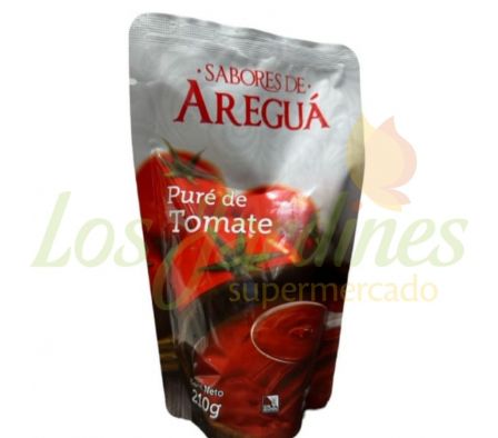 PURE DE TOMATE SABORES DE AREGUA 210G