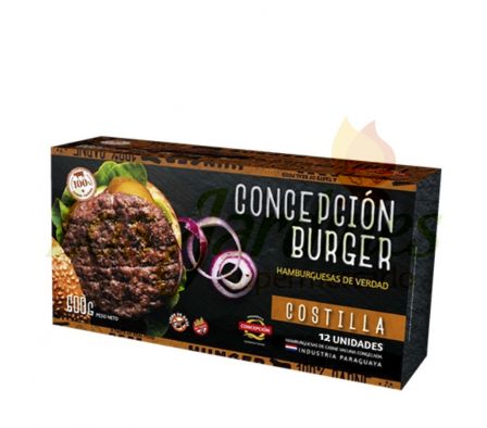 HAMBURGUESA CONCEPCION COSTILLA X 12 UNI