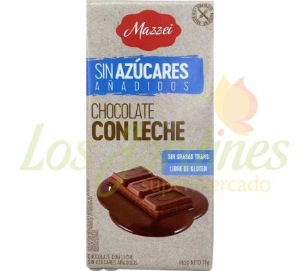 CHOCOLATE BE FIT CON LECHE SIN AZUCAR 75G