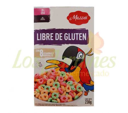 CEREAL AROS FRUTALES SIN GLUTEN X 230 GR