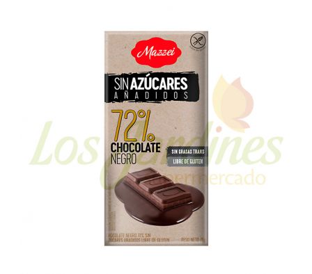 CHOCOLATIN BE FIT 72% DE CACAO SIN AZUCAR 25GR