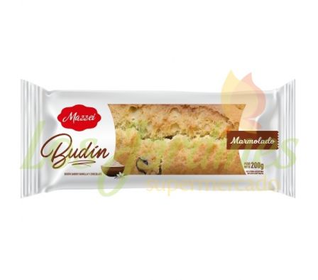 BUDIN MAZEI MIX VAINILLA Y CHOCO 200GR