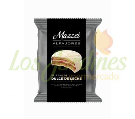 ALFAJOR MAZZEI PREMIUM BAÑO BLANCO 50G