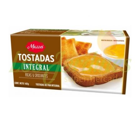 TOSTADA INTEGRAL MAZZEI 142G