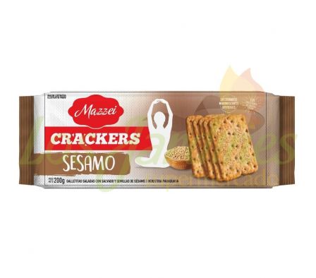 GALLETITA MAZZEI CRACKERS SESAMO 200G
