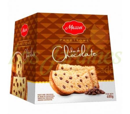 PAN DULCE CHOCOLATE MAZZEI MASA MADRE CAJA 400GR