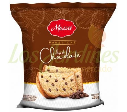 PAN DULCE CHOCOLATE MAZZEI MASA MADRE BOLSA 400GR