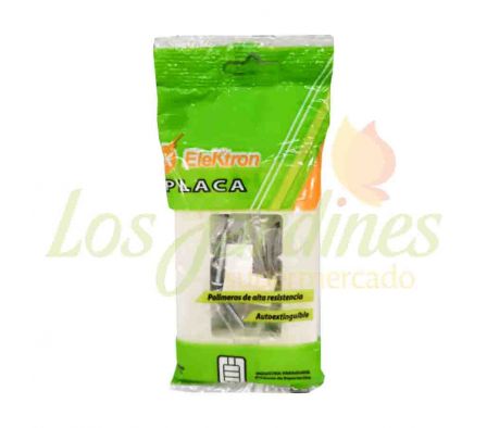 PLACA DE 3 PUNTOS 0283 ELEKTRON 10A 250 V_