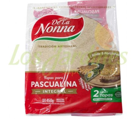 TAPA PARA PASCUALINA DE LA NONNA INTEGRAL 450G