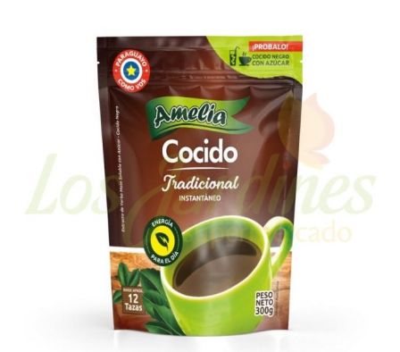 COCIDO AMELIA NEGRO TRADICIONAL CON AZUCAR 300 G