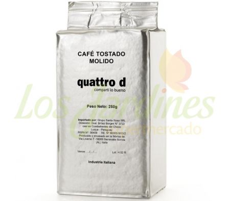 CAFE MOLIDO QUATTRO D 250G