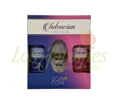 2 GIN INTENCION + COPA INTENCION 600ML;