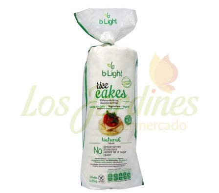 GALLETA DE ARROZ NATURAL B-LIGHT 85 GRS