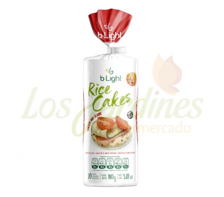 GALLETA DE ARROZ LINO Y SESAMO B-LIGHT 85 GRS
