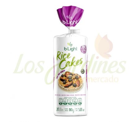 GALLETA DE ARROZ, CHIA Y QUINUA BI-LIGHT 110GR--