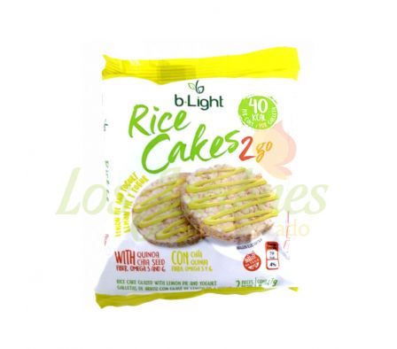 GALLETA DE ARROZ C/GLASE D/LEMON PIE Y YOGURT 17