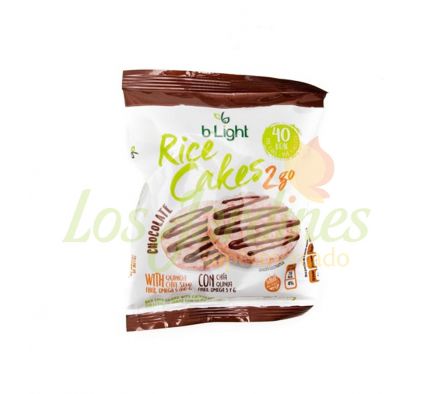 GALLETA DE ARROZ C/GLASE DE CHOCOLATE 17GR