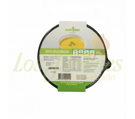 SOPA DE ZAPALLO CONGELADA