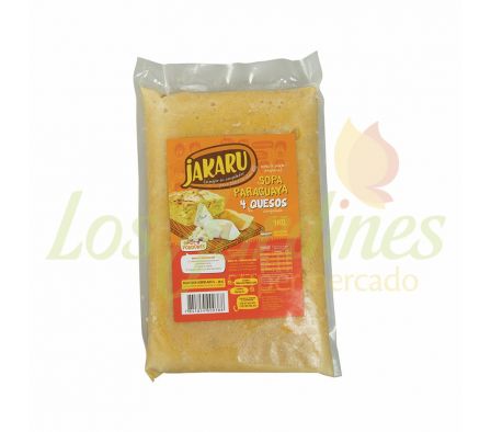MEZCLA P/SOPA PARAGUAYA 4 QUESOS JAKARU 1 KG