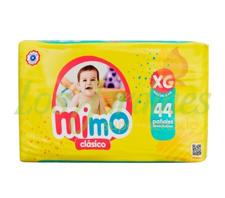 PAÑAL MIMO CLASICO EXTRA GRANDE MEGA 44U
