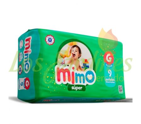 PAÑAL MIMO SUPER GRANDE MINI 9U