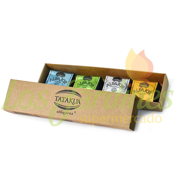 CAJA CARTON X 4 REGULAR ALFAJORES 145G