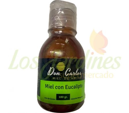 MIEL DON CARLOS CON EUCALIPTO 180GR