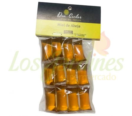 MIEL DE ABEJA DON CARLOS SACHETS 60G 12UN