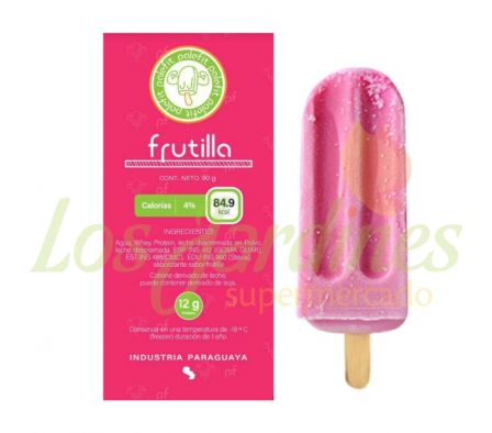 HELADO WHEY PALEFIT FRUTILLA x UNID.
