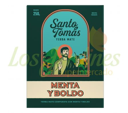 YERBA SANTO TOMAS MENTA-BOLDO 250GR