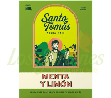 YERBA SANTO TOMAS MENTA-LIMON 500GR