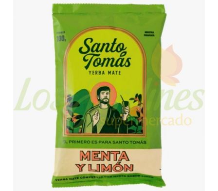 YERBA SANTO TOMAS MENTA LIMON 100G